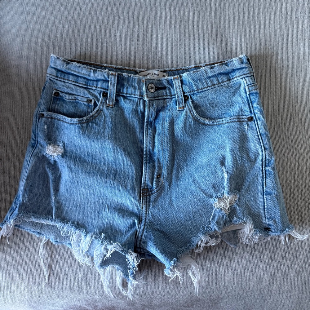 Abercrombie Distressed Denim Women Shorts